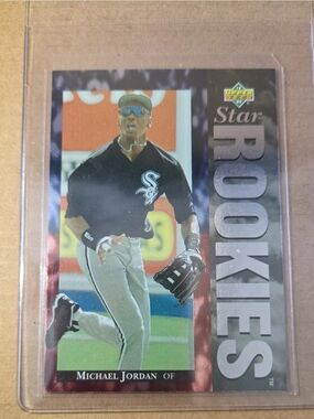1994 Upper Deck Star Rookies Michael Jordan Baseball Card
